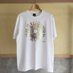T-shirt 白ゴールド